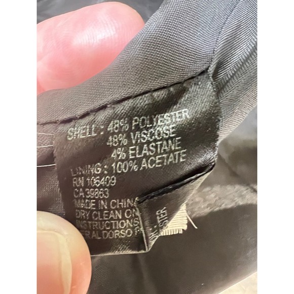 TAHARI ASL Womens Size 8 Gray Lined Sleeveless Knee Length Sheath Dress FLAW - Picture 7 of 16